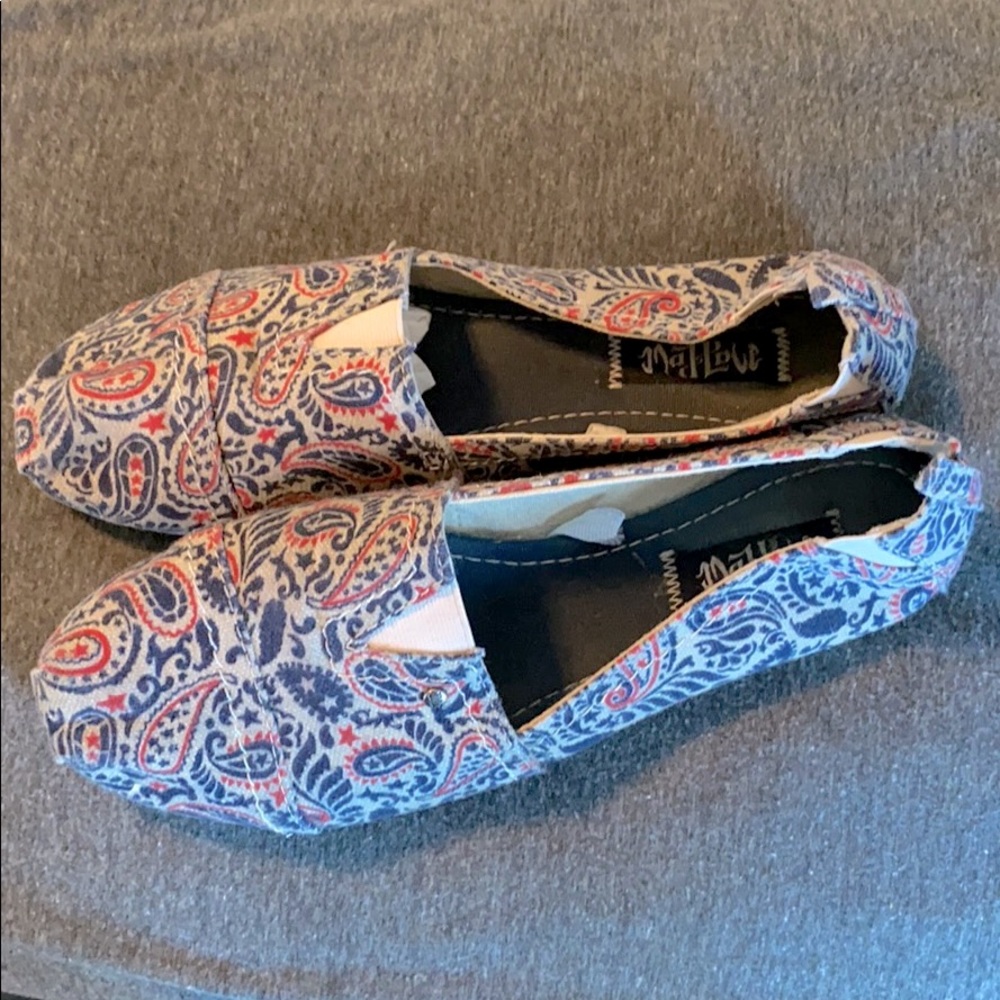 Mad Love canvas flats
